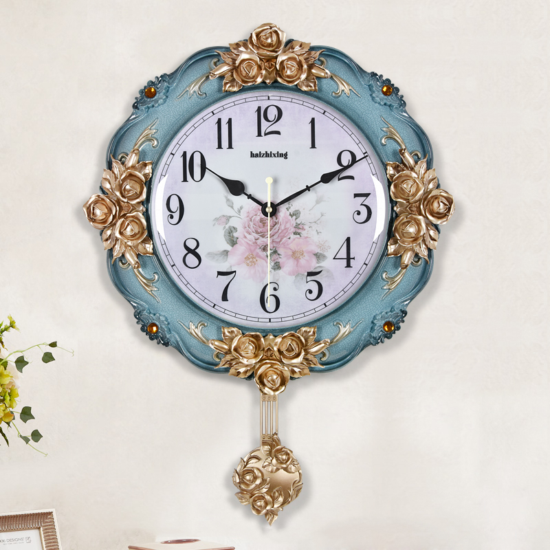 Luxury Lifestyle Watches - European style creative fashion wall clock