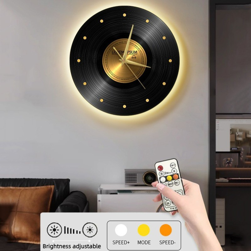 Vintage Wall Clock with Light  – обзор и цена Luxury Lifestyle Watches